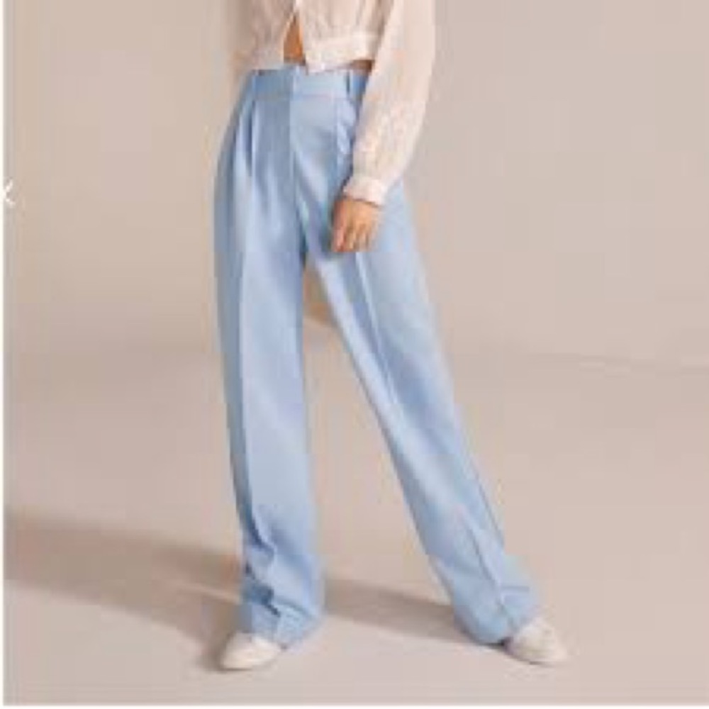 Favorite Daughter Light Blue Trousers